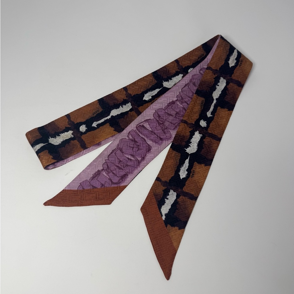 Authentic Fendi Silk Bandeau - Picture 2 of 3